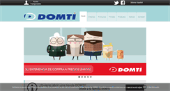 Desktop Screenshot of domti.es